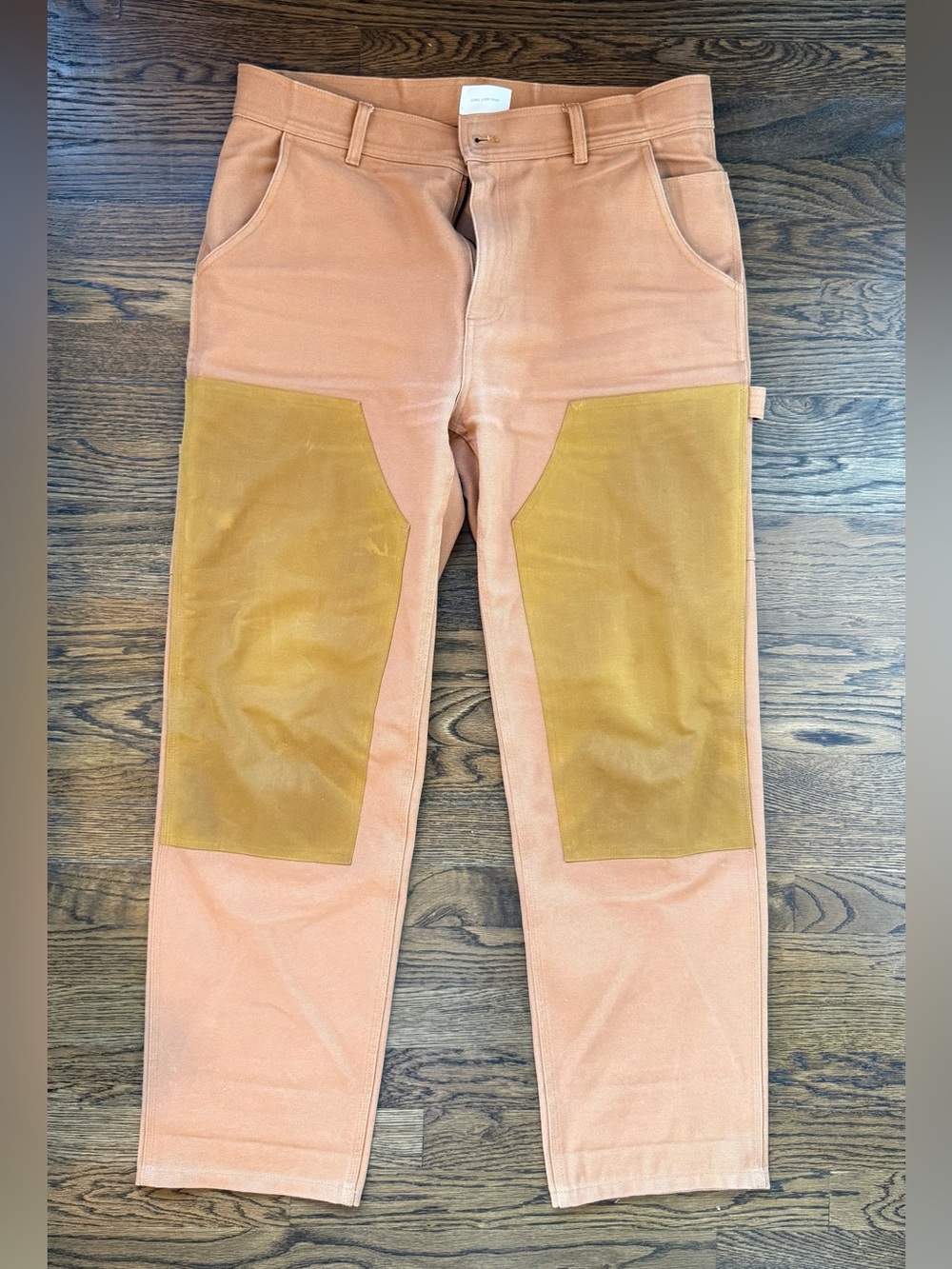 Aime Leon Dore - Waxed Carpenter Pant, Brown Sugar - Large, 2023